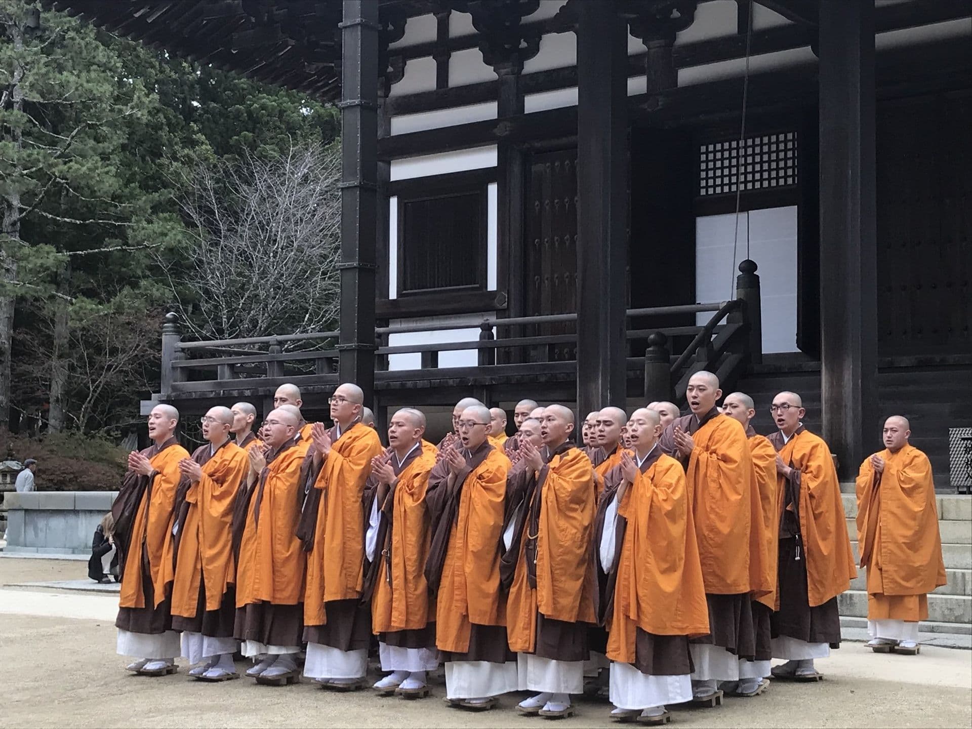 Monks in Koyasan