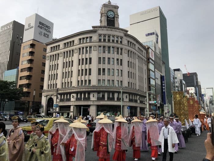 Matsuri in Ginza