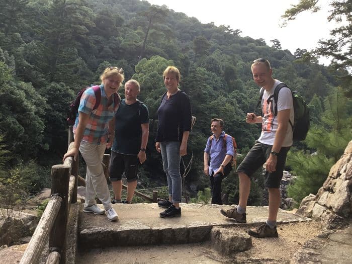 Mount Misen group picture