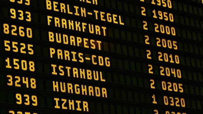 flights pannel