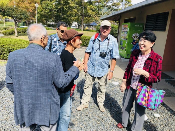 Homestay in Kansai - group picture