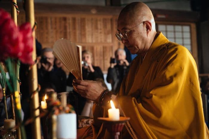 Japaventura Kumagaiji Koyasan Monk Morning Prayer