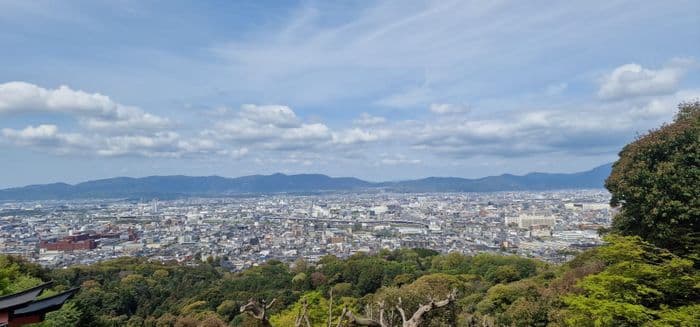 Panorama sur Kyoto
