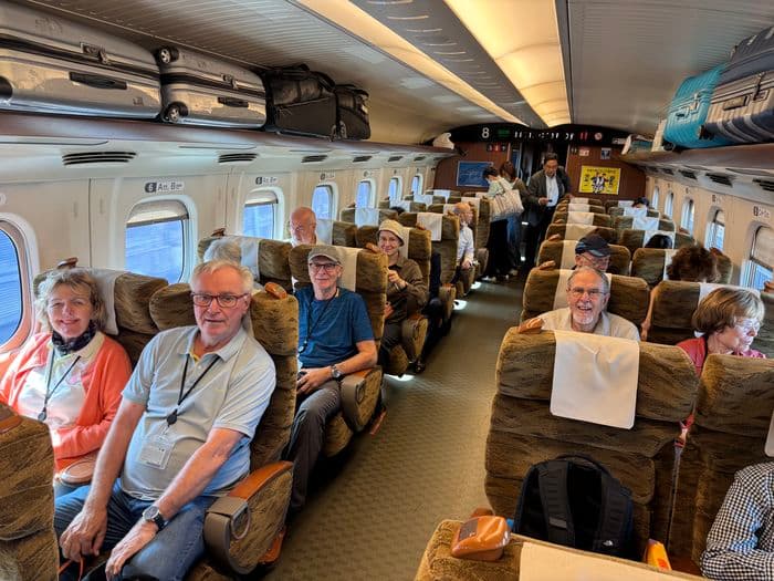 Der Shinkansen nach Hiroshima