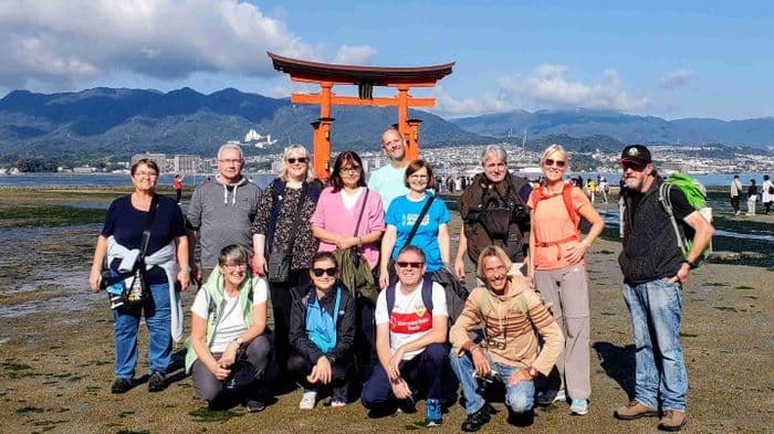 Most iconic piece of art in Japan and our group