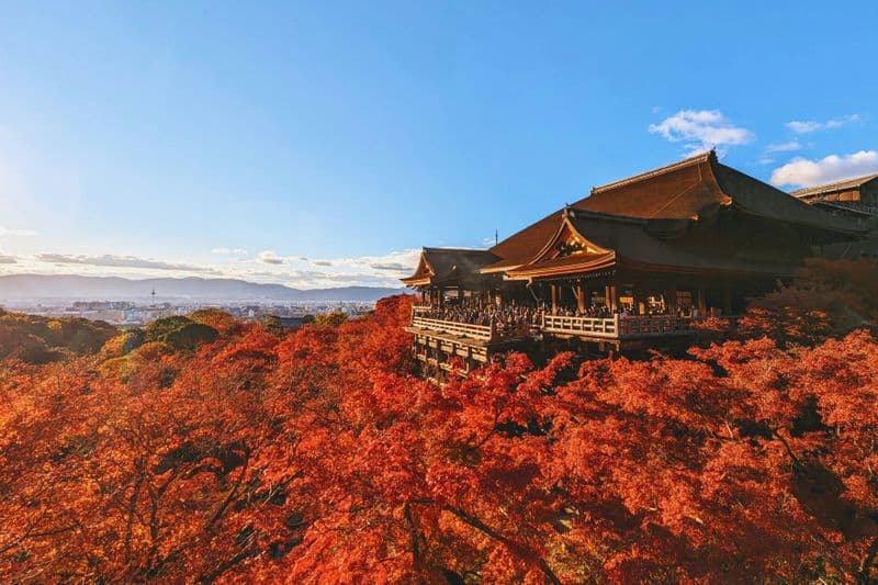 Kyoto Herbst Kyiyomizu Dera