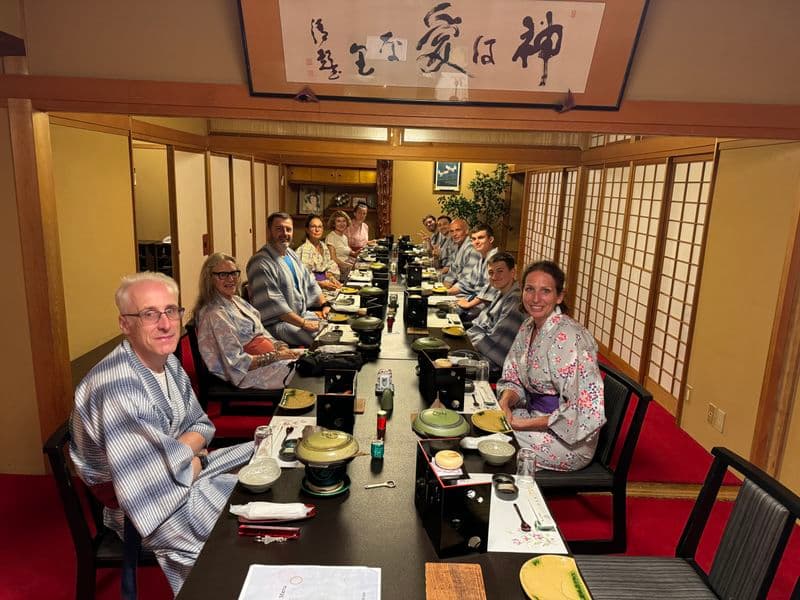 Die Übernachtung im Ryokan